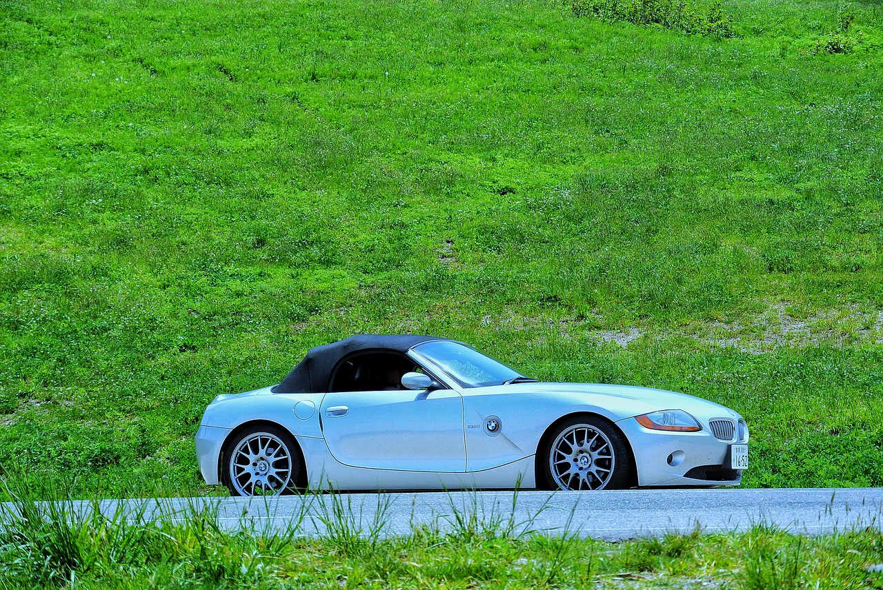 car mountain summer free photo