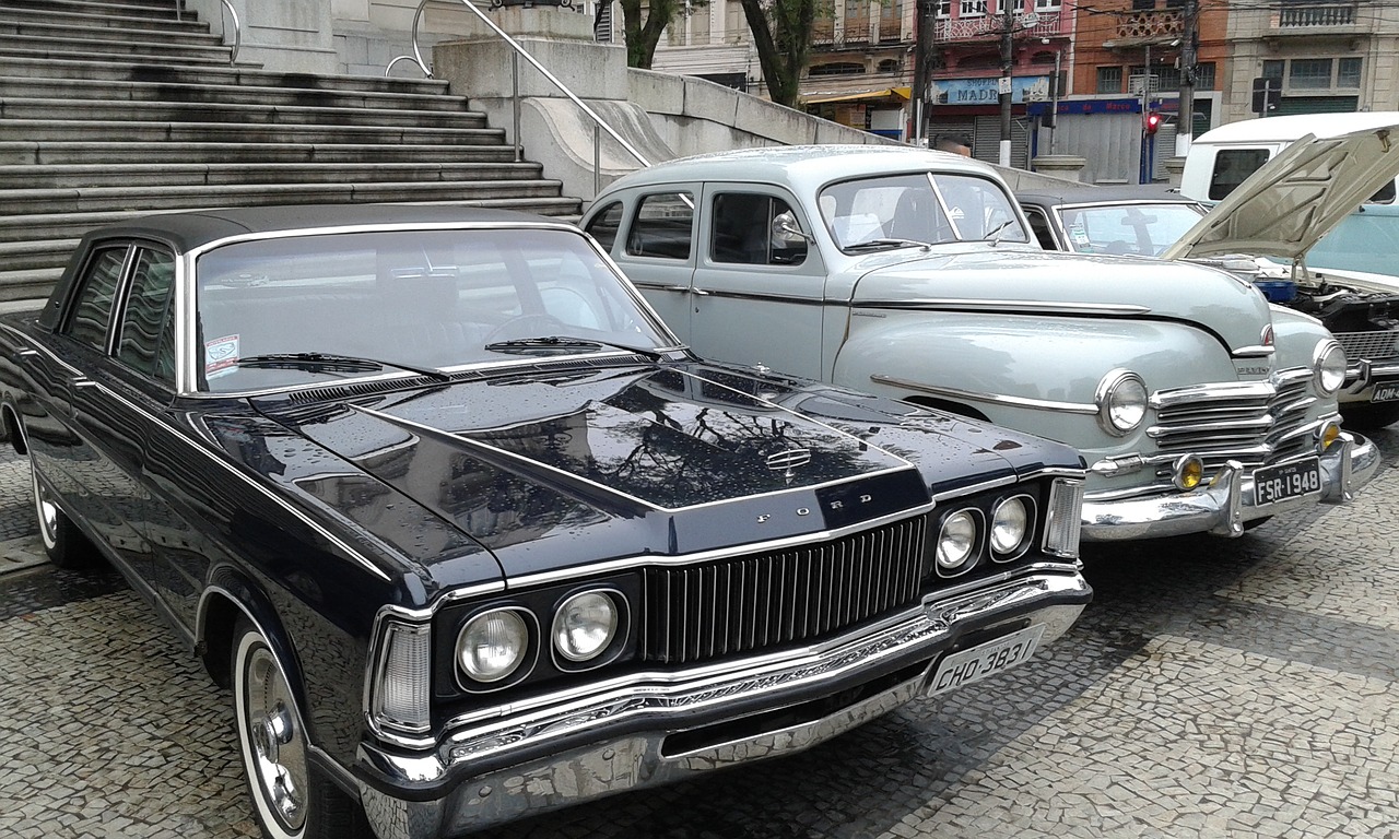 car cars muscular old cars free photo