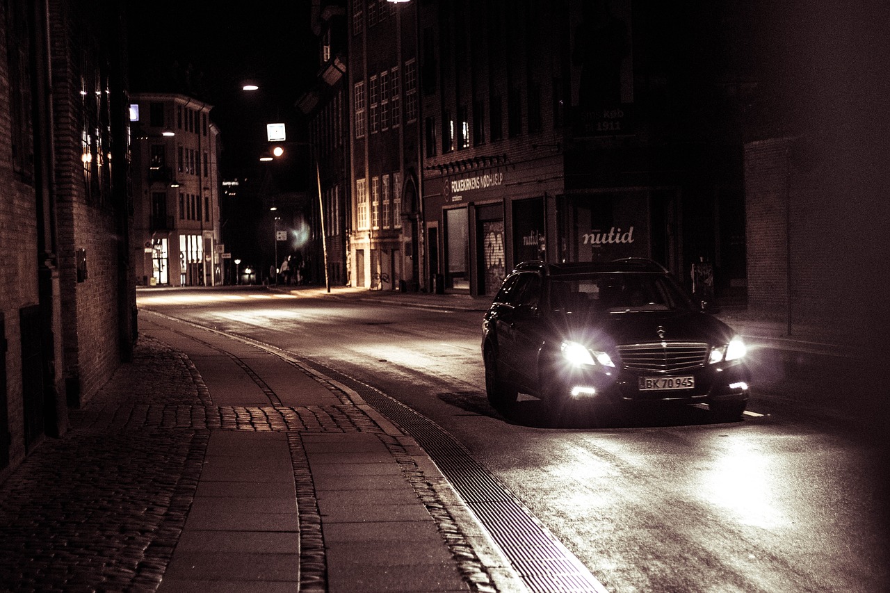 car night copenhagen free photo