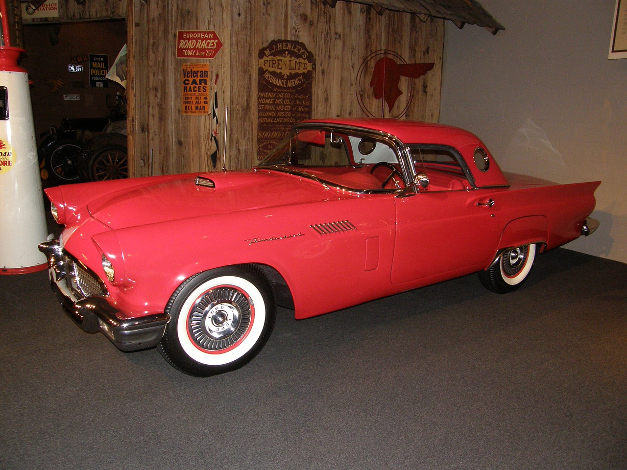 car thunderbird antique free photo