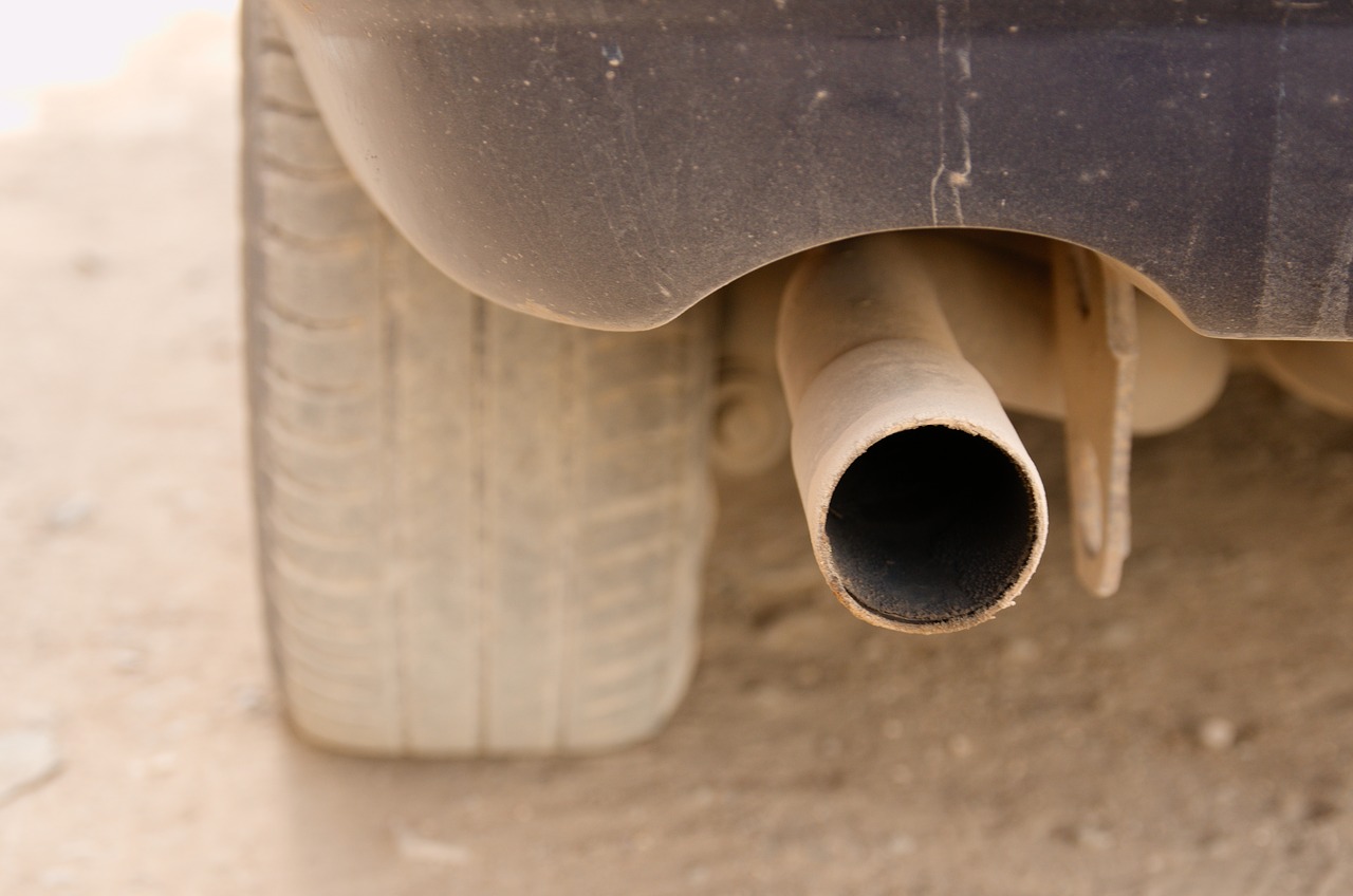 car exhaust pipe ecology free photo