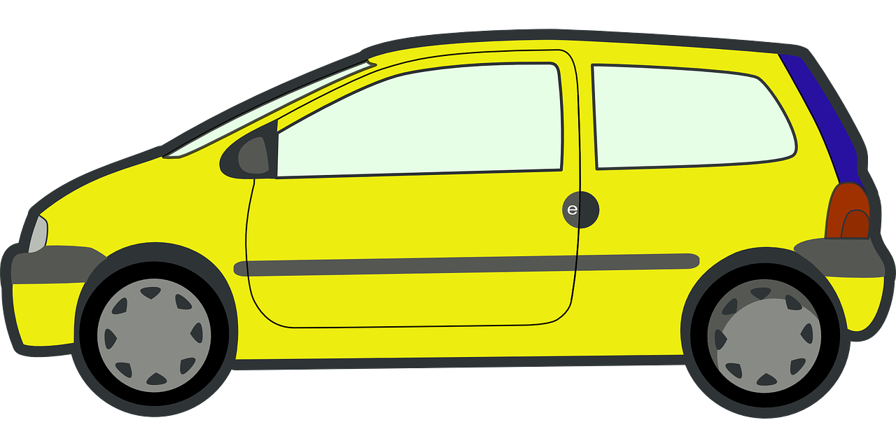 car yellow auto free photo