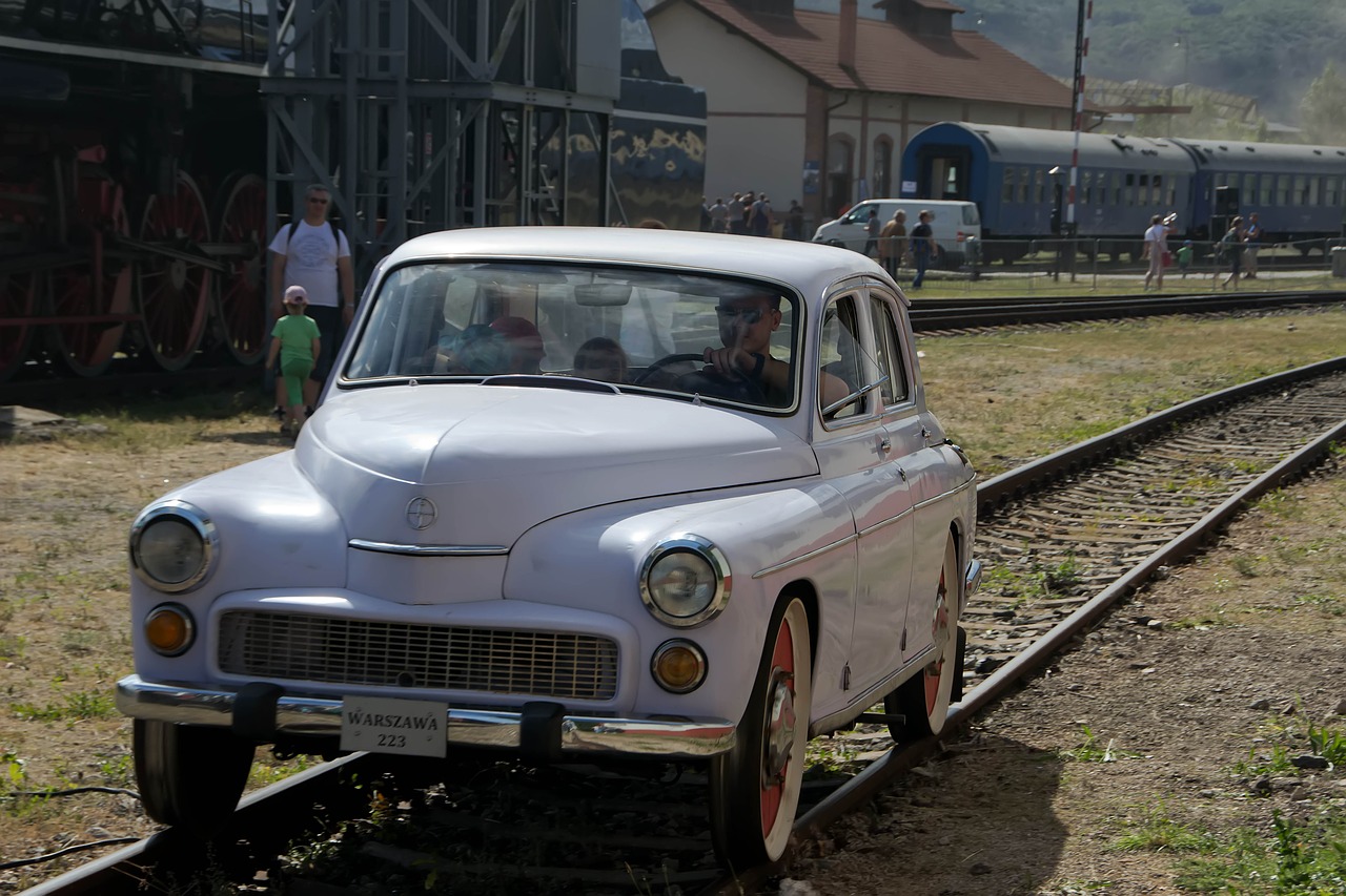 car railway slovakia free photo