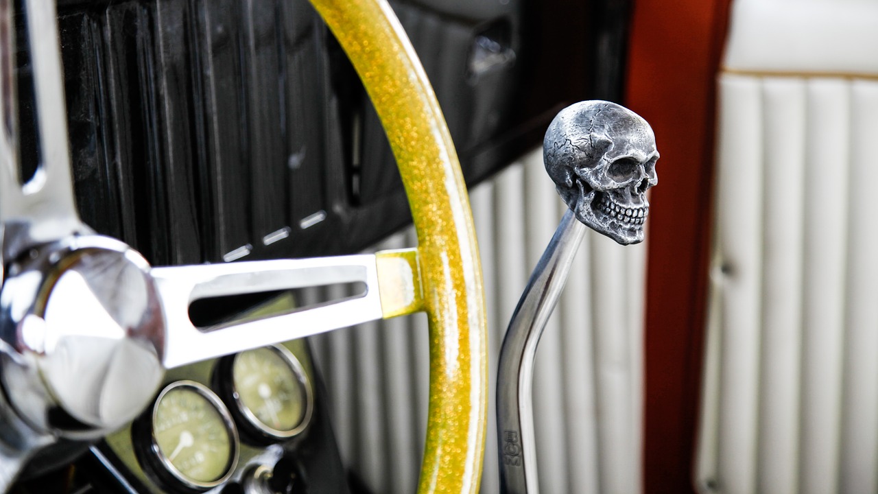 car shiny hot rod free photo