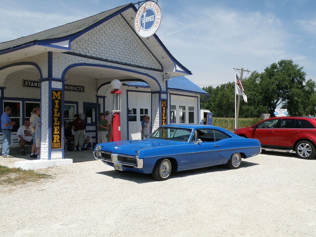 car route 66 chicago free photo