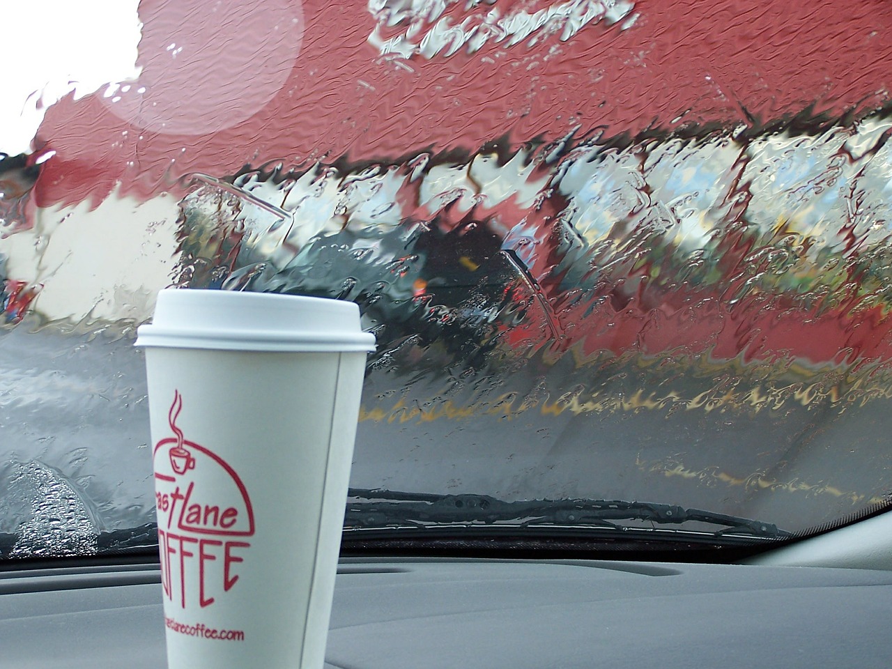 car trip coffee free photo