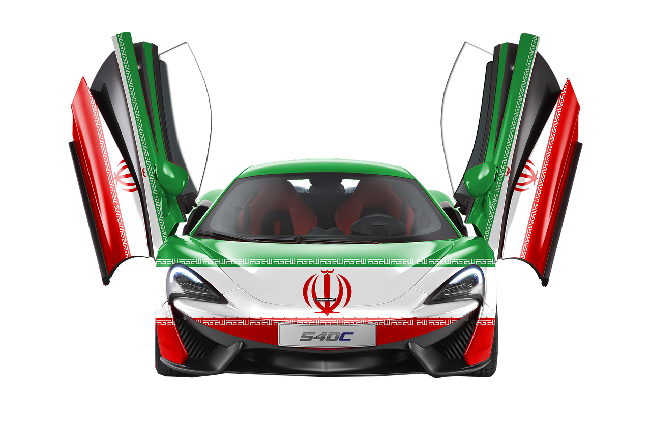 car  mclaren  iran free photo