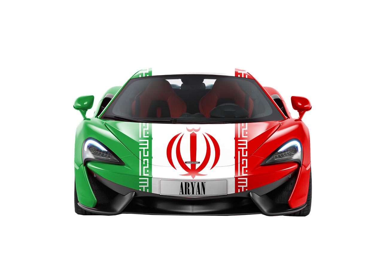 car  mclaren  iran free photo