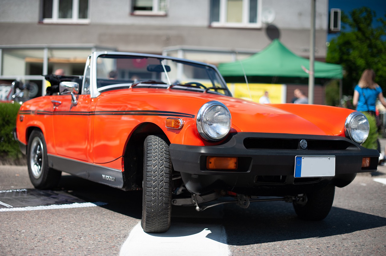 car  cabriolet  red free photo