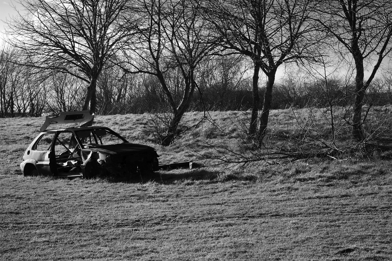 car wreck joyrider free photo