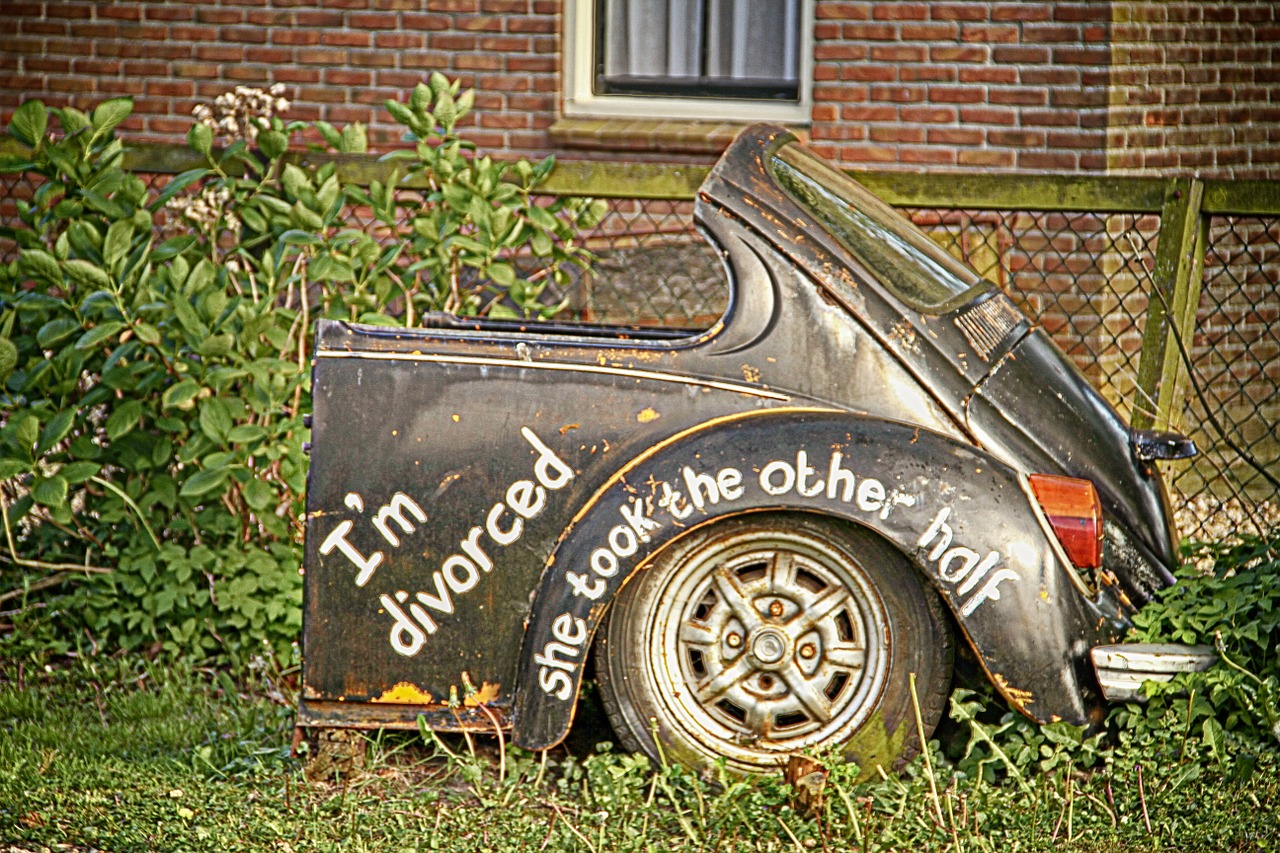 car divorce the netherlands free photo