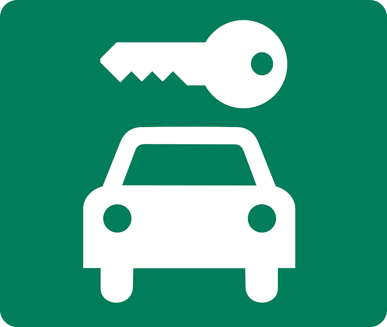 car rental icon free photo