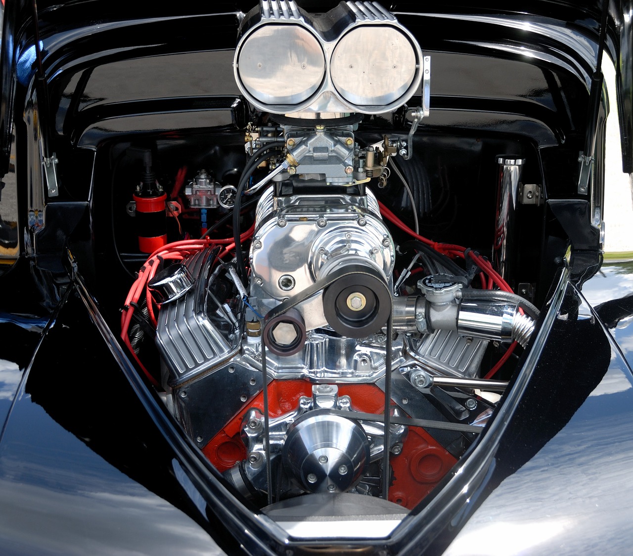 car engine high performance customized free photo