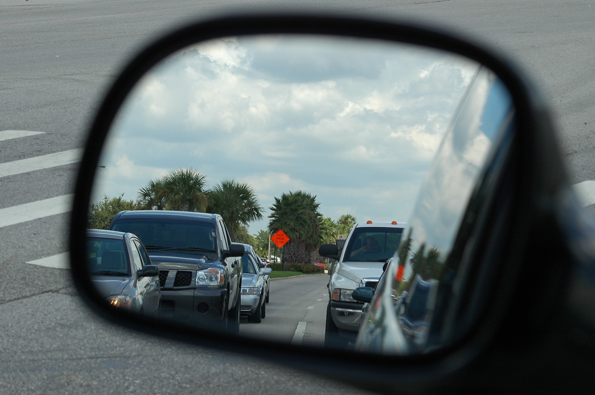 mirror car automobile free photo