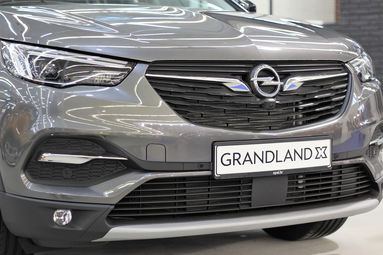 car opel grandland x  auto show zagreb 2018  modern technology free photo