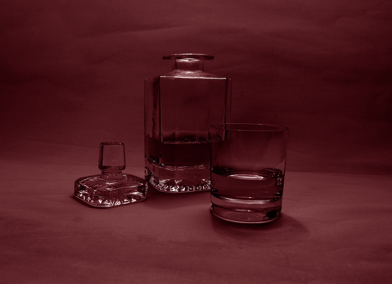 carafe glass brandy free photo