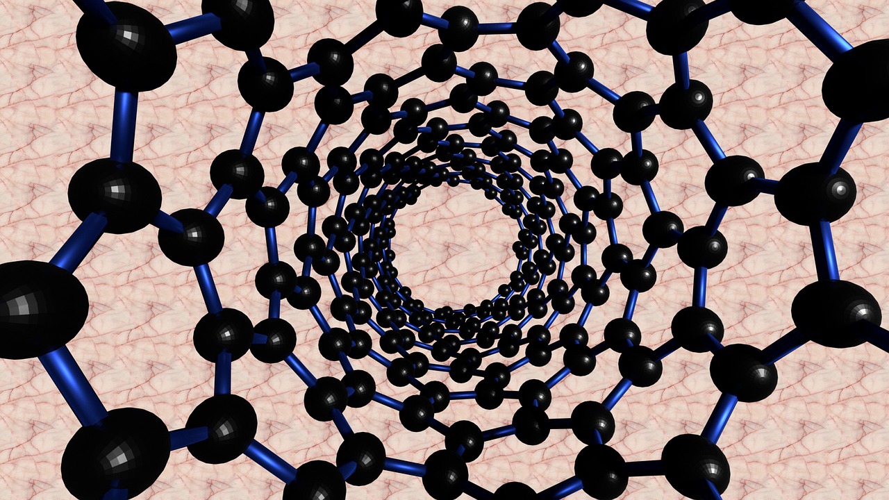 carbon nanotube bucky graphene free photo