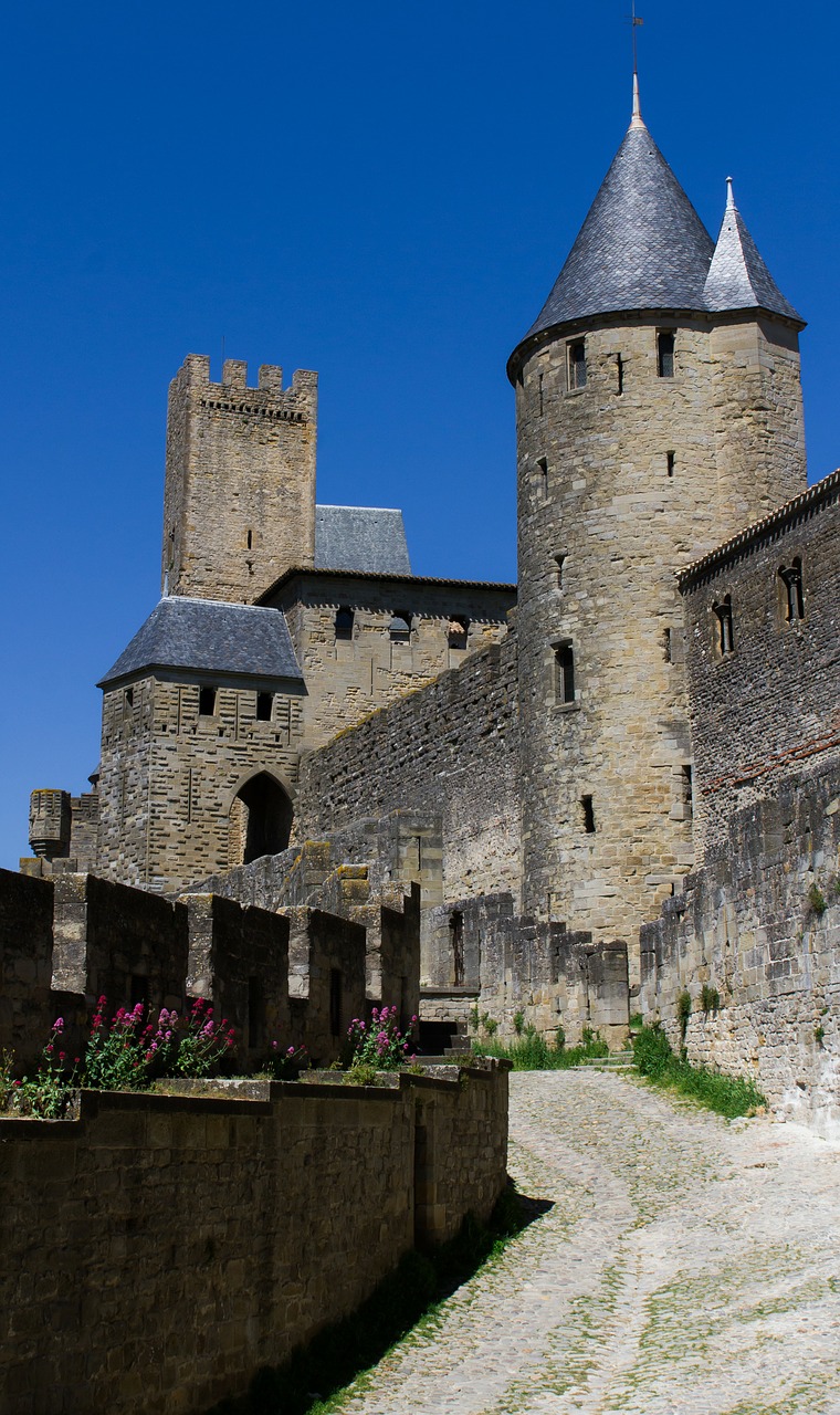 carcassonne france castle free photo