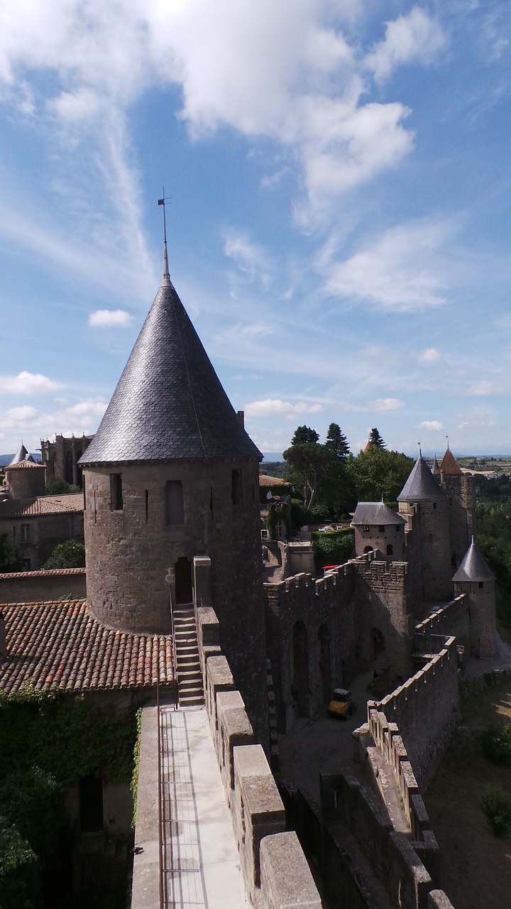 carcassonne castle france free photo