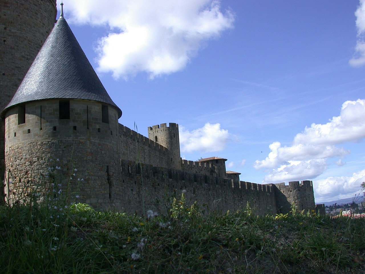 carcassonne medieval medieval castle free photo