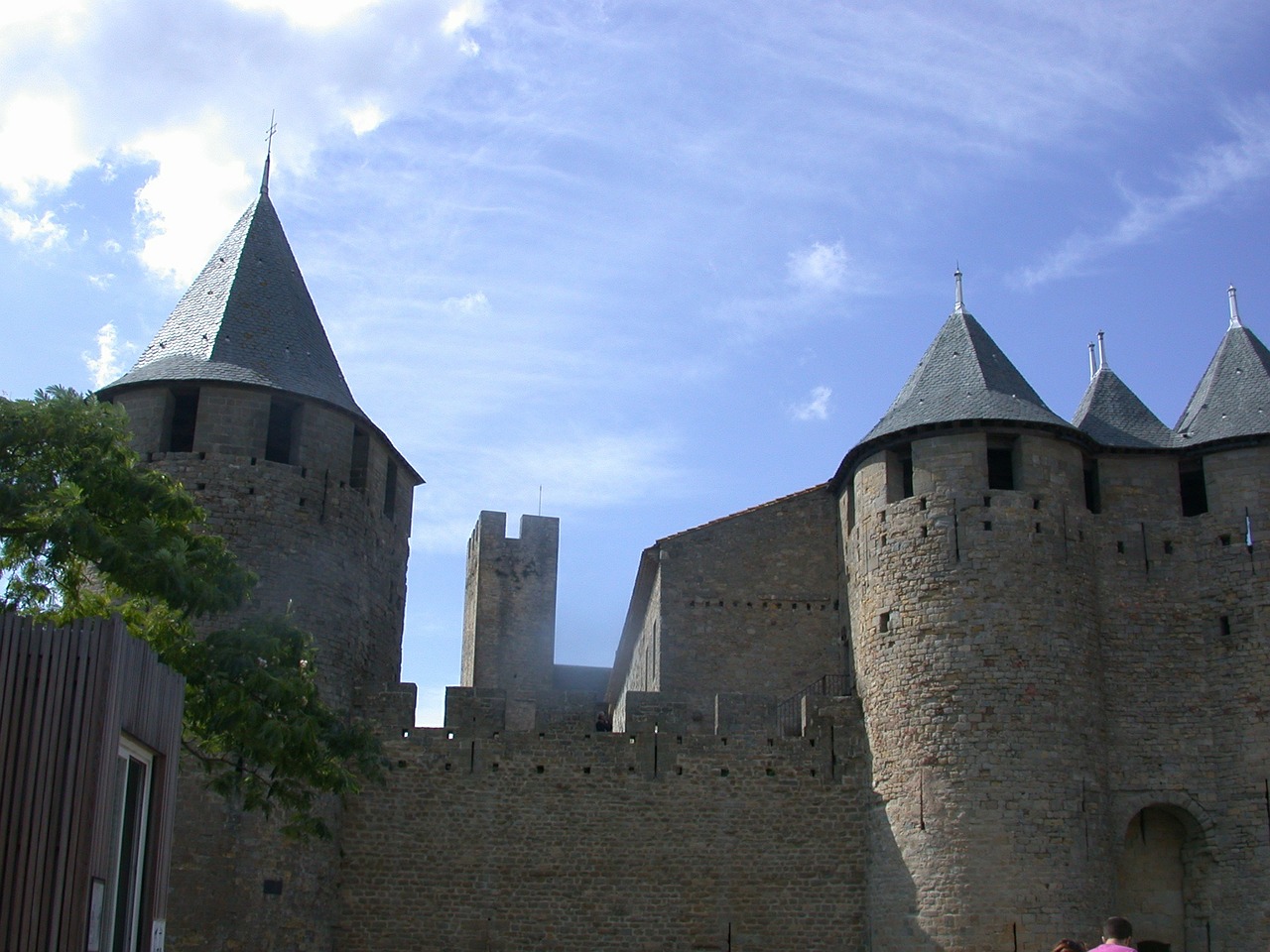 carcassonne city medieval castle free photo