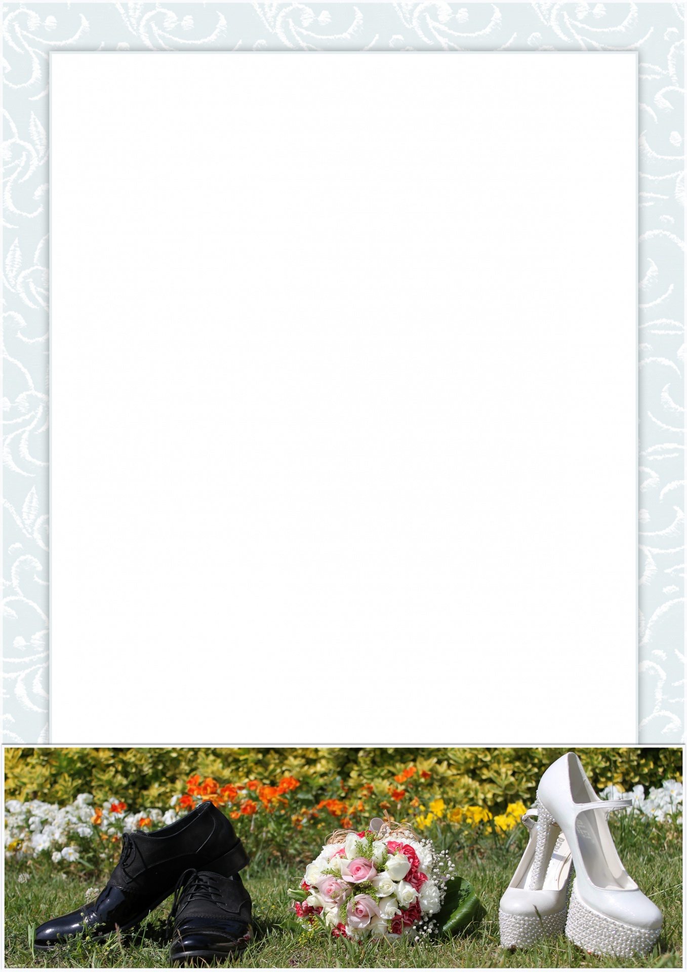 greeting card frame for text frame free photo