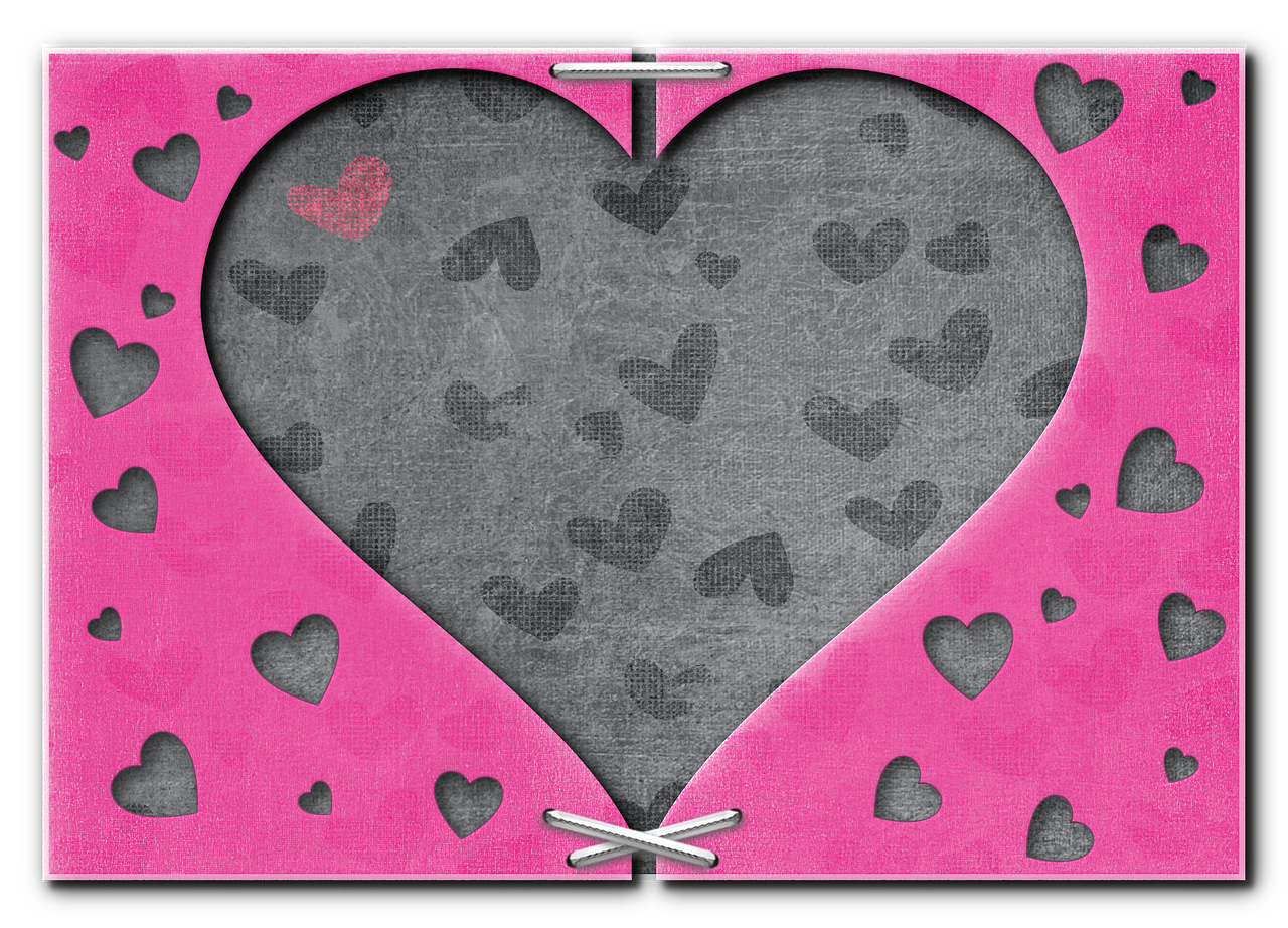 card the background heart free photo