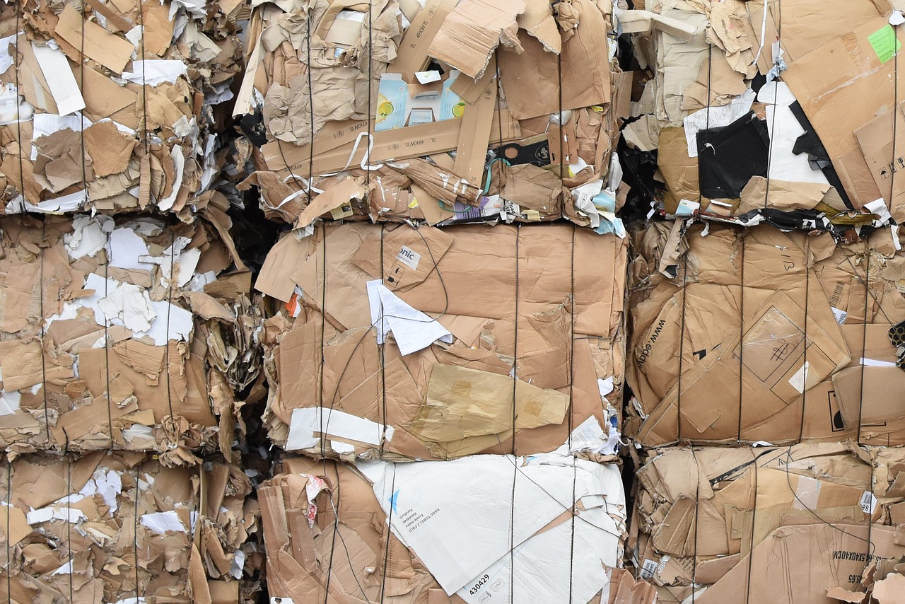 cardboard recycle recycling free photo