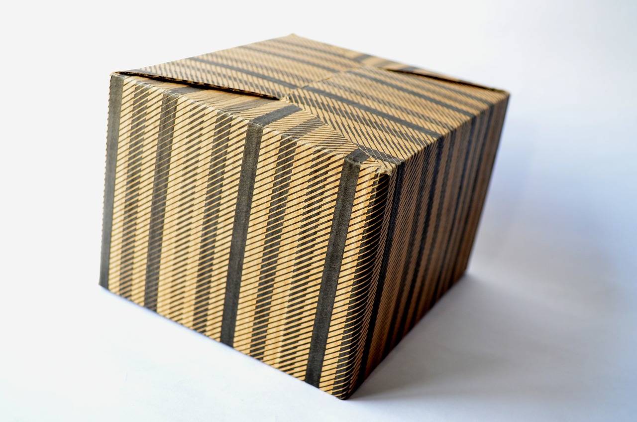 cardboard box box gift free photo