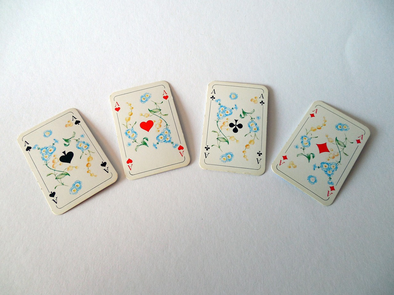 cards playing cards aces free photo