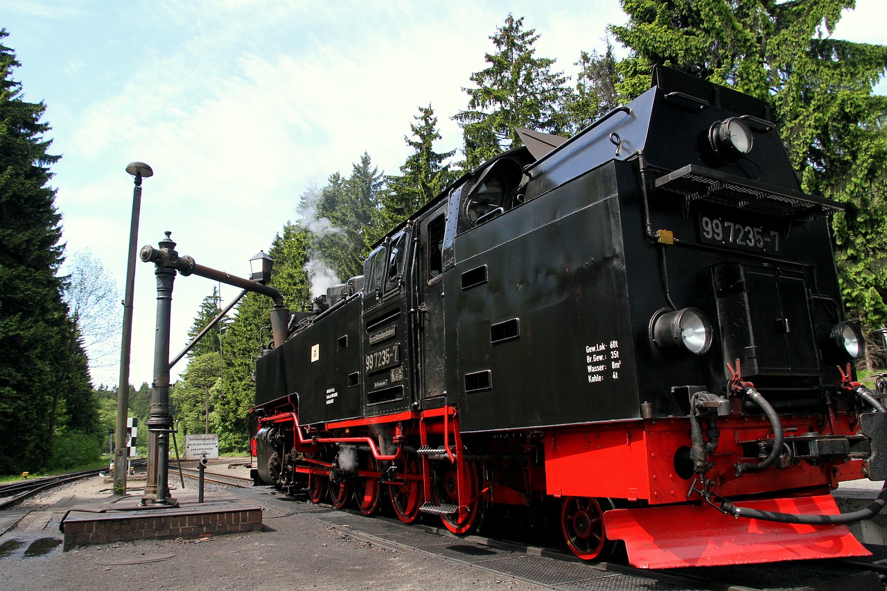 care steam locomotive water intake free photo