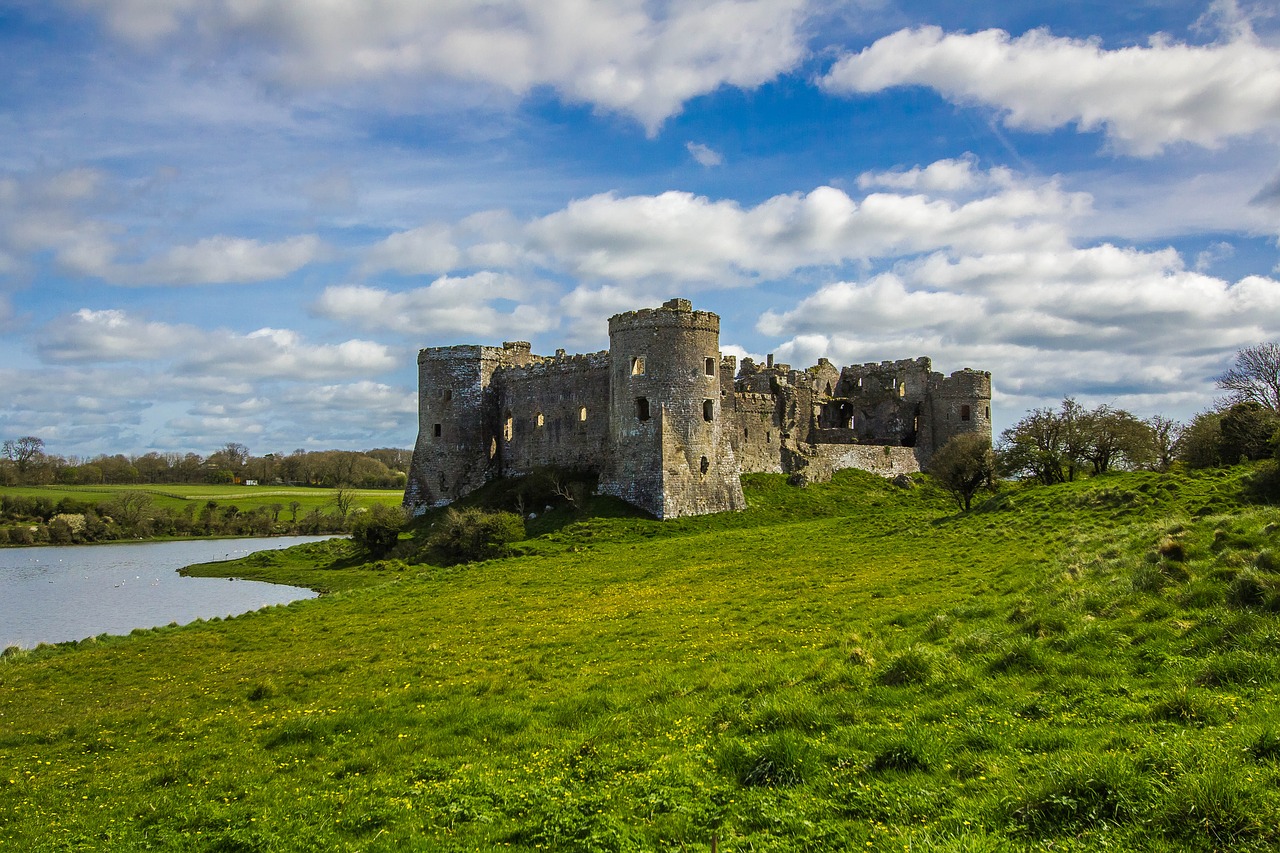 carew castle building monument free photo