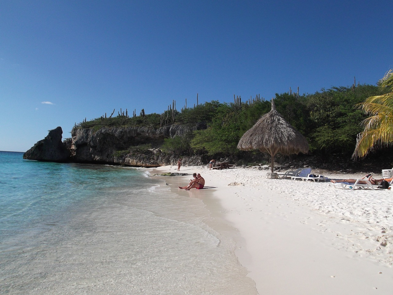 caribbean stand sand free photo