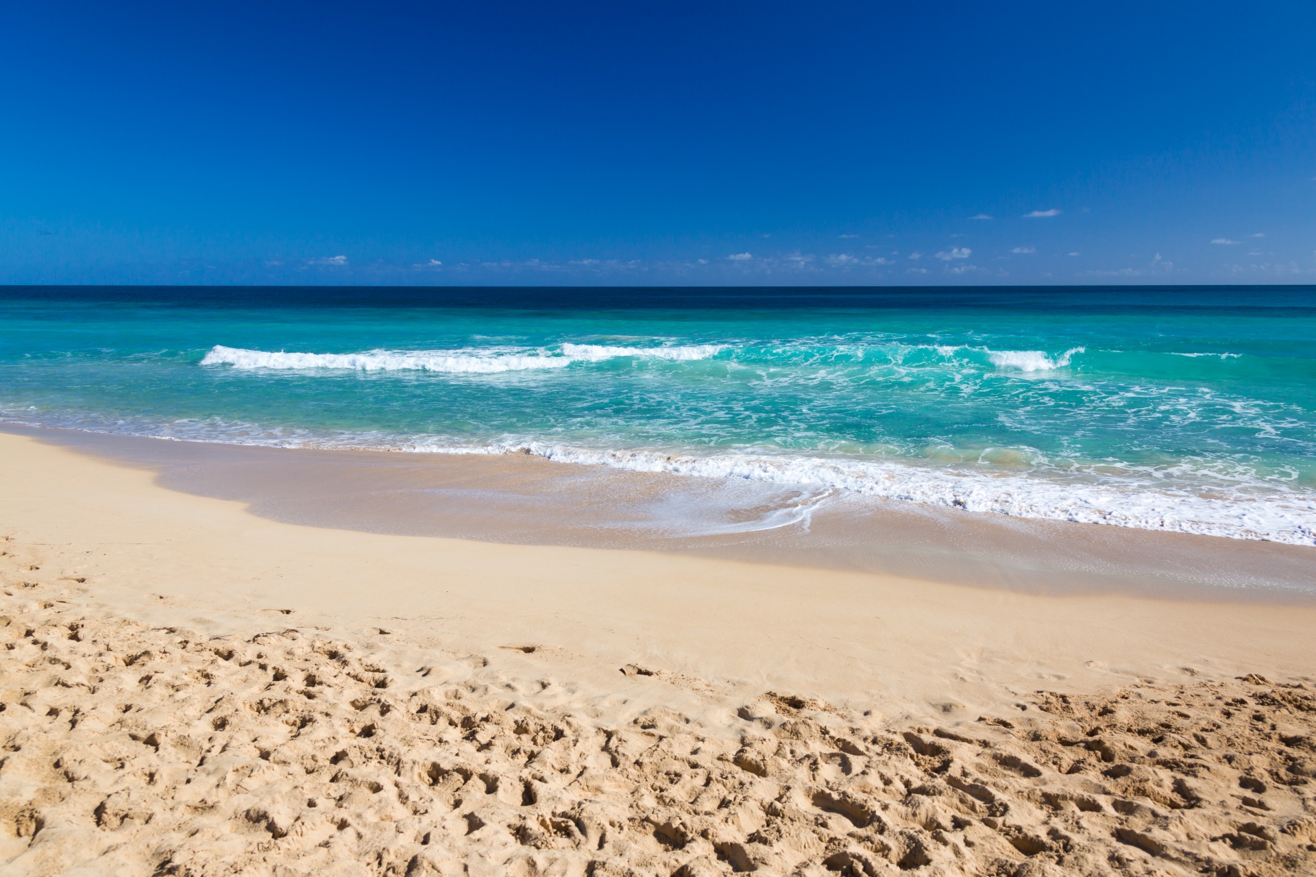 background beach blue free photo