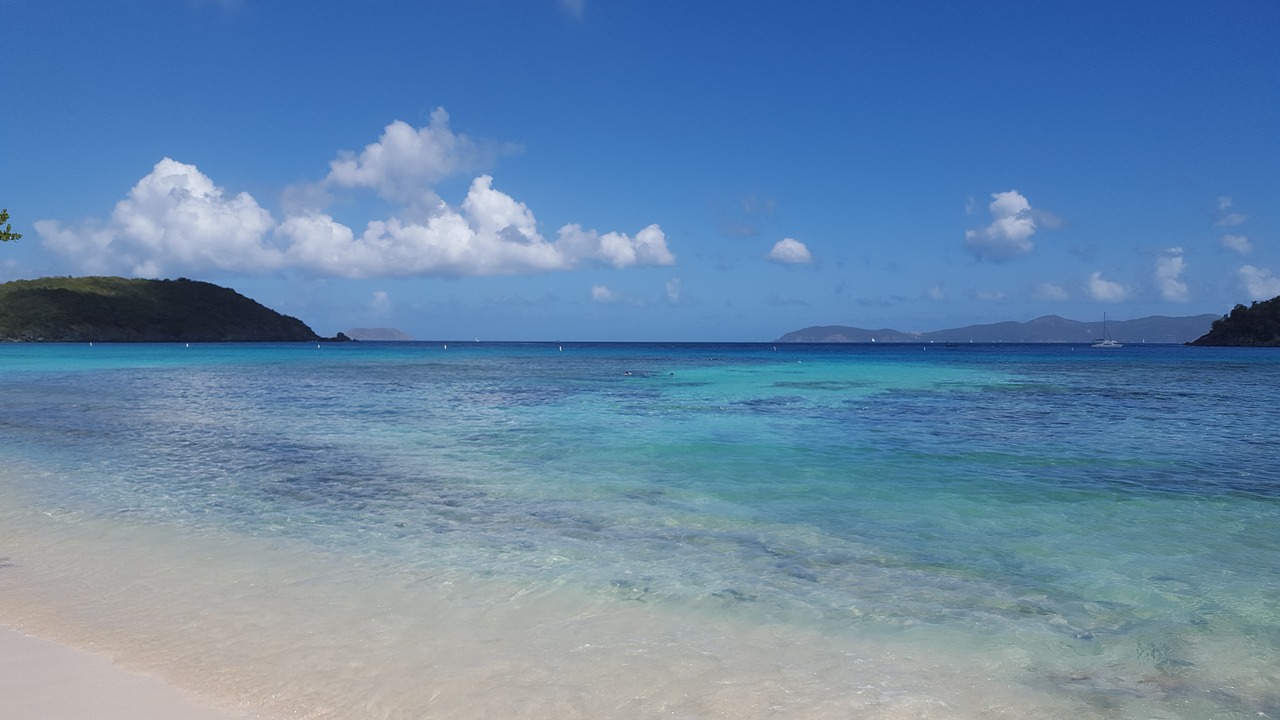 caribbean ocean tranquility travel free photo