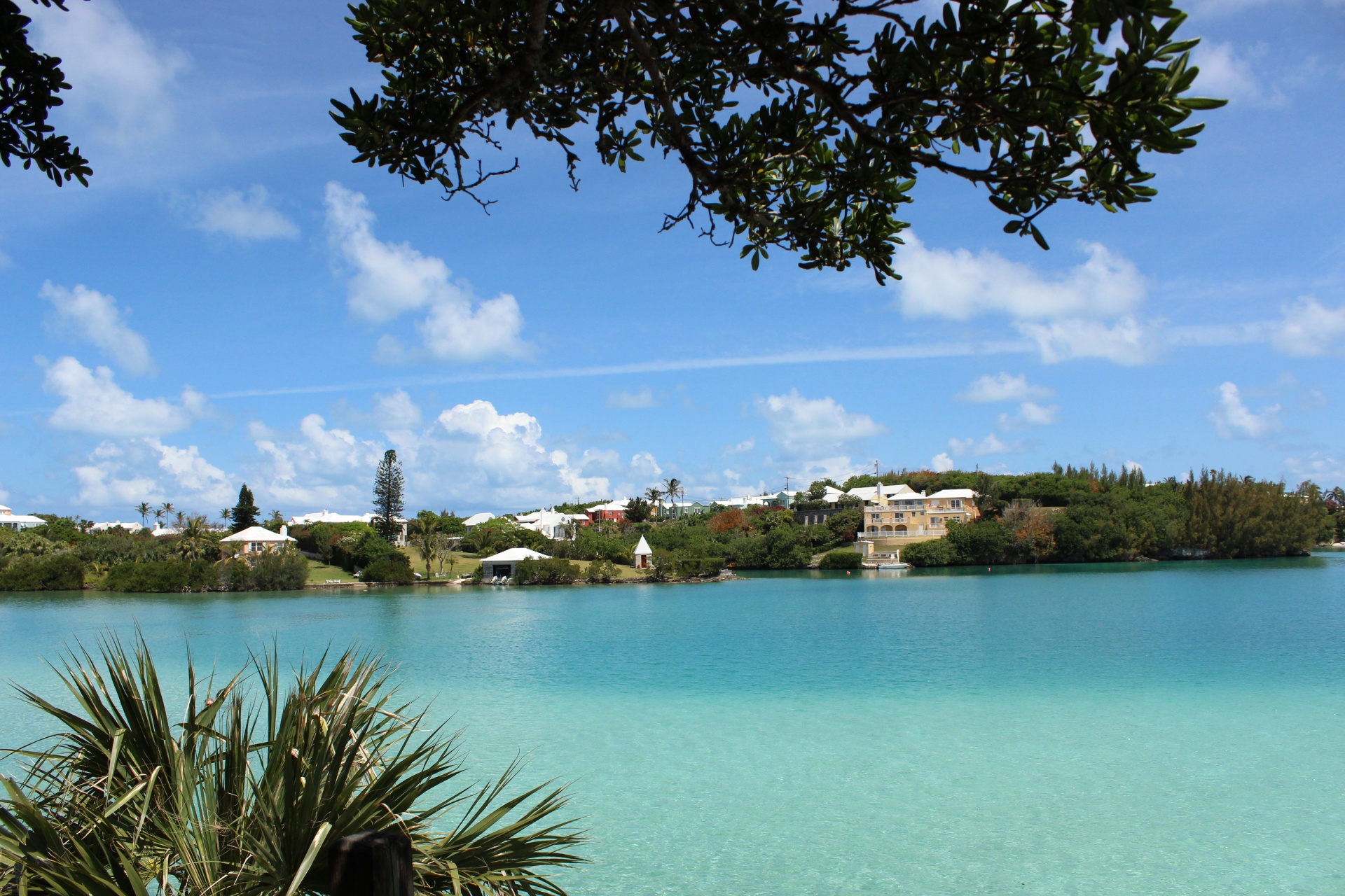 bermuda turquoise water caribbean free photo