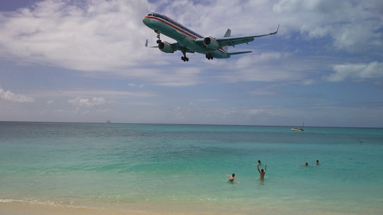 caribs saint-martin beach free photo