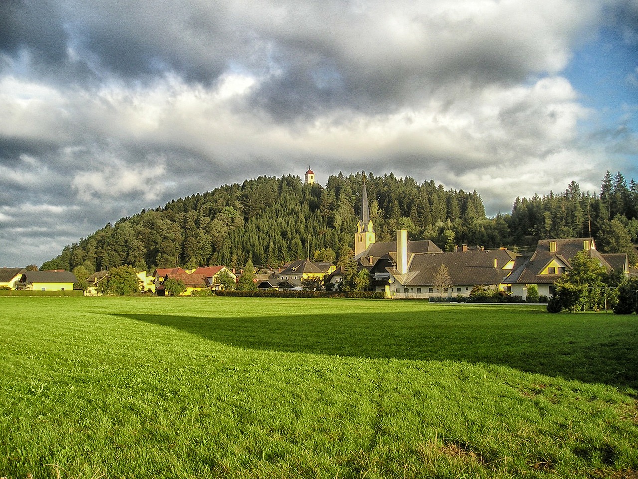 carinthia austria village free photo