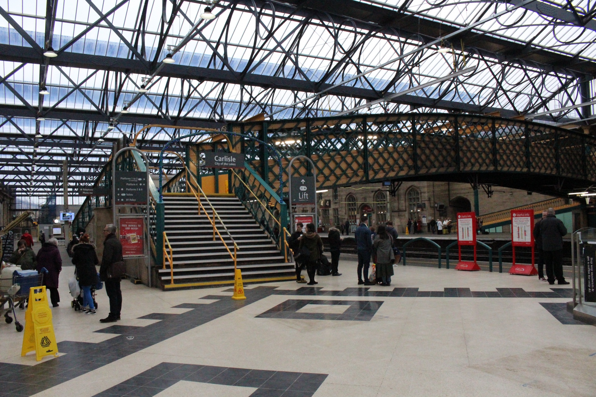 carlisle station cumbria free photo