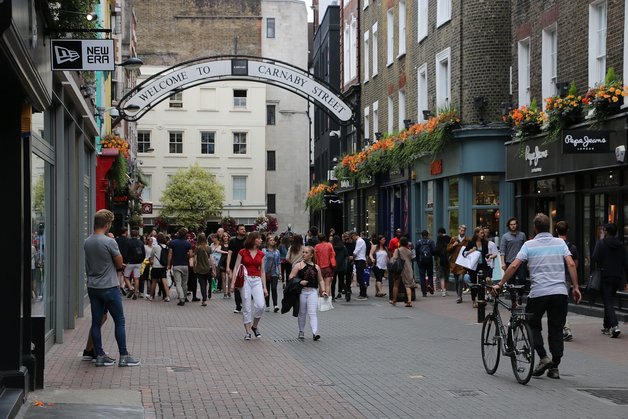 carnaby street london uk free photo