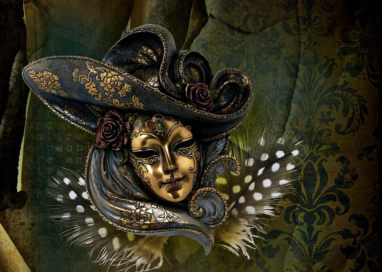 carneval venetian mask free photo