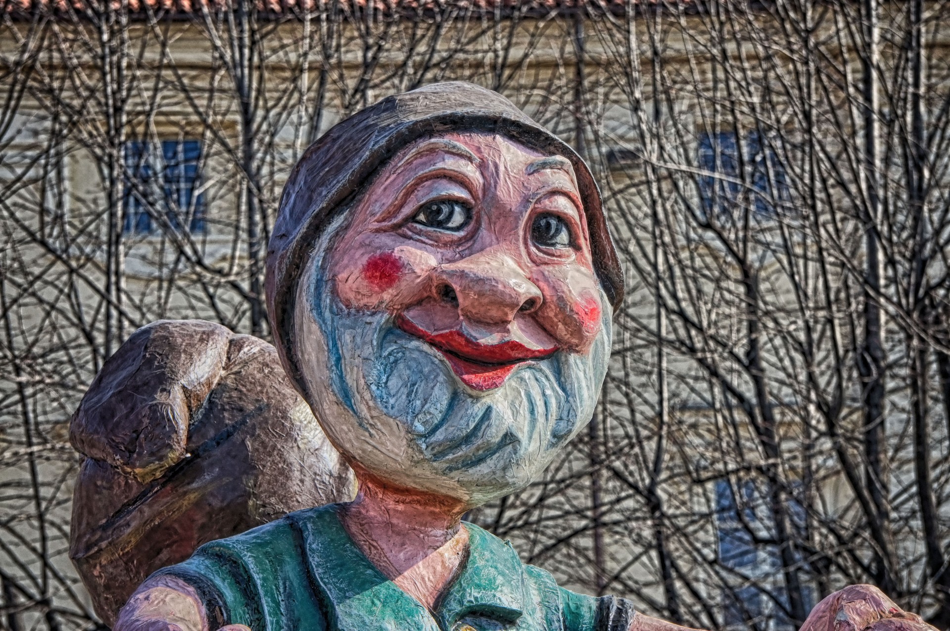 carnival papier mache lumberjack free photo