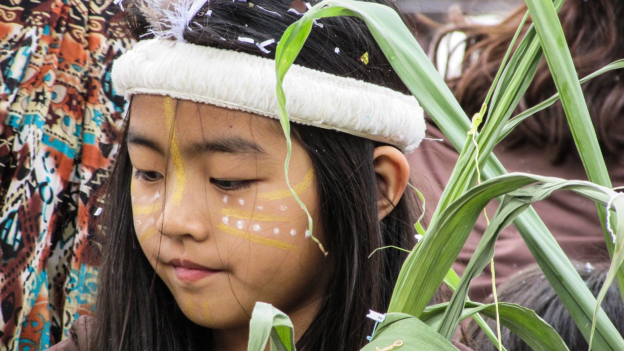 carnival girl asian free photo