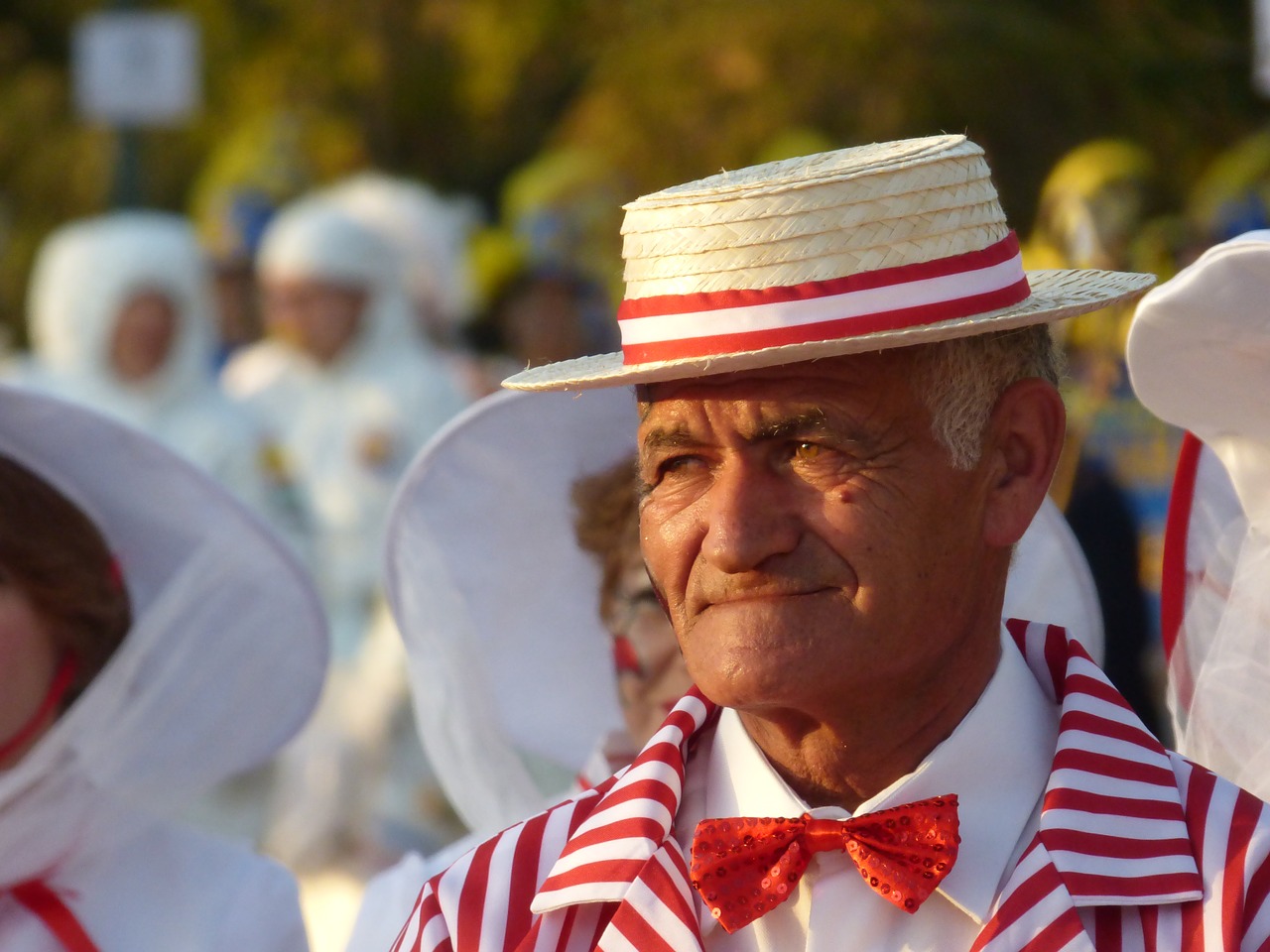 carnival old man free photo