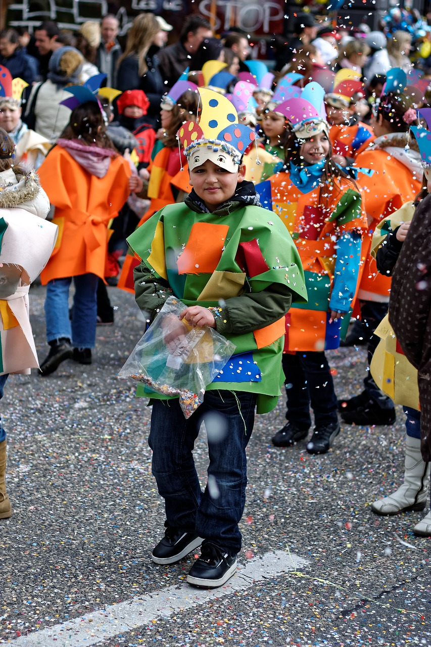 carnival children celebration free photo