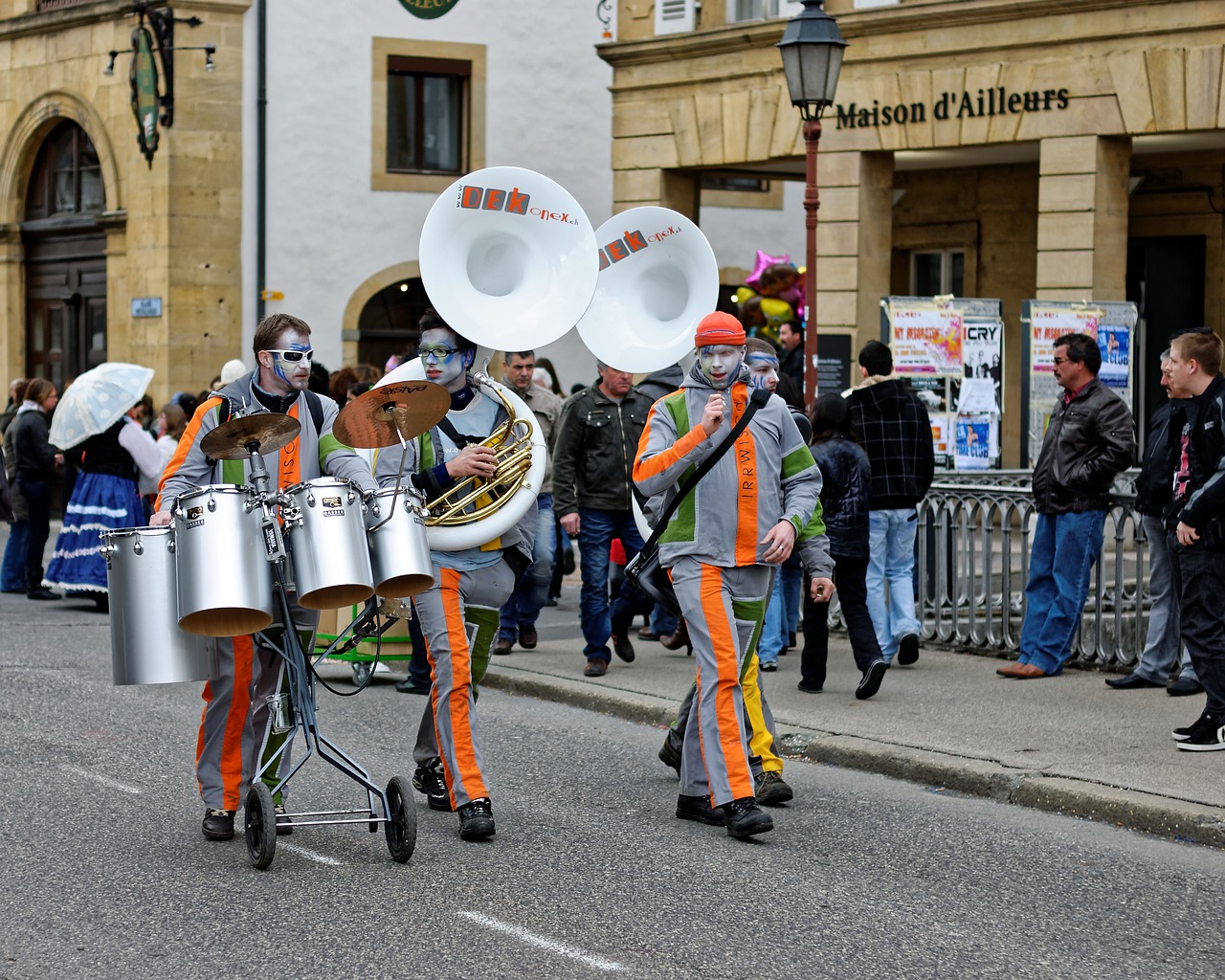 carnival yverdon vaud free photo