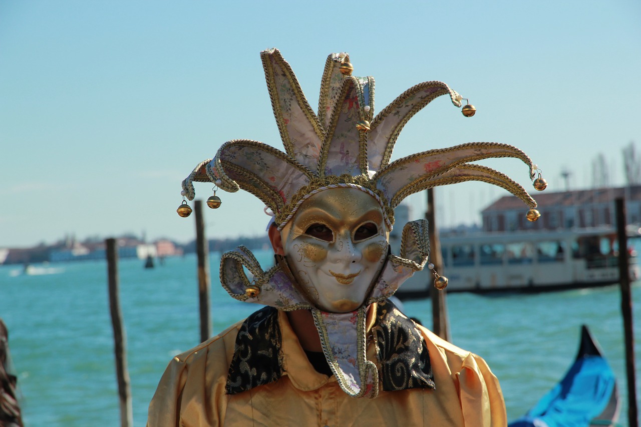 carnival harlequin venezia free photo