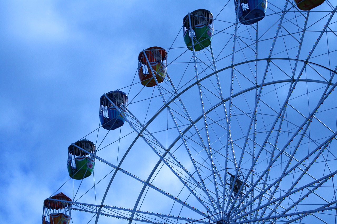 carnival ferris wheel fair free photo