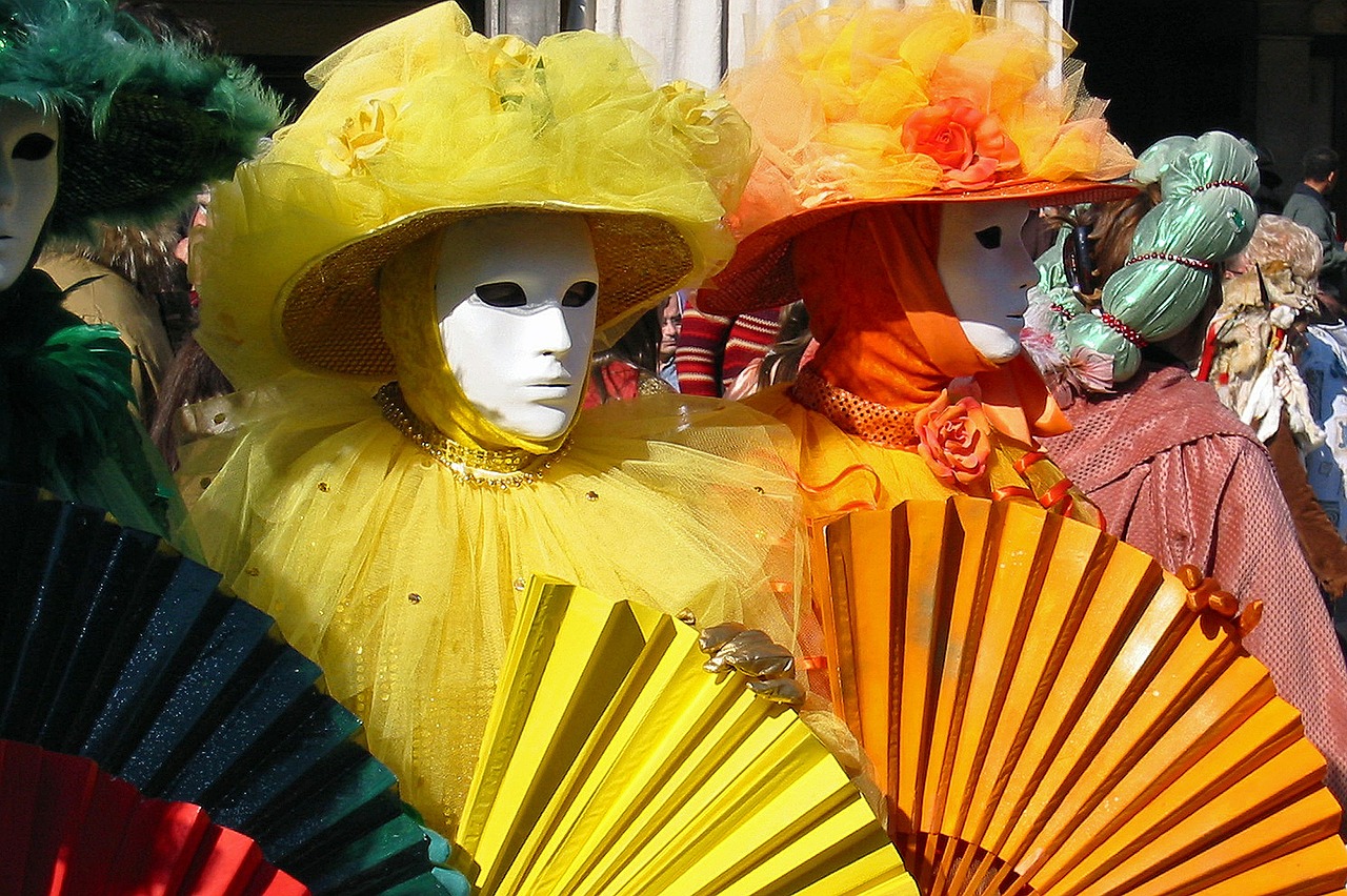 carnival masks venice free photo