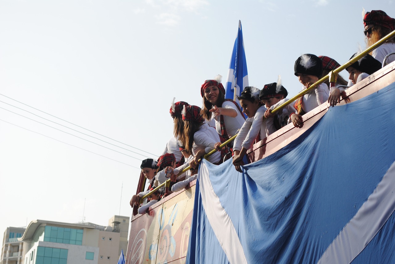 carnival float celebration free photo